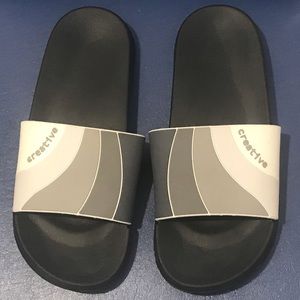 Unisex rubber slides